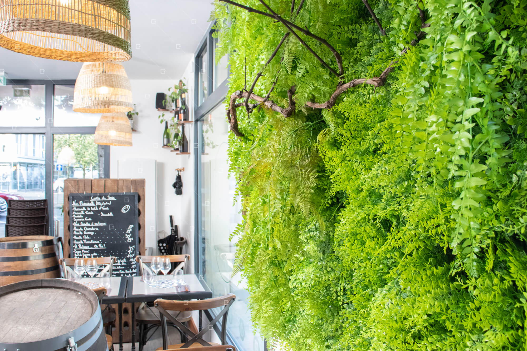 Mur de Plantes Artificielles pour sublimer votre intérieur